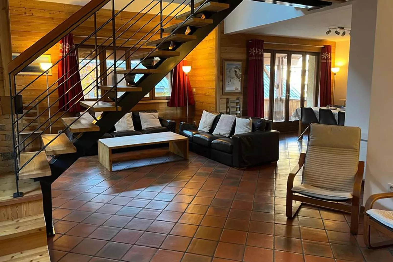 Chalet Erika-Woonkamer