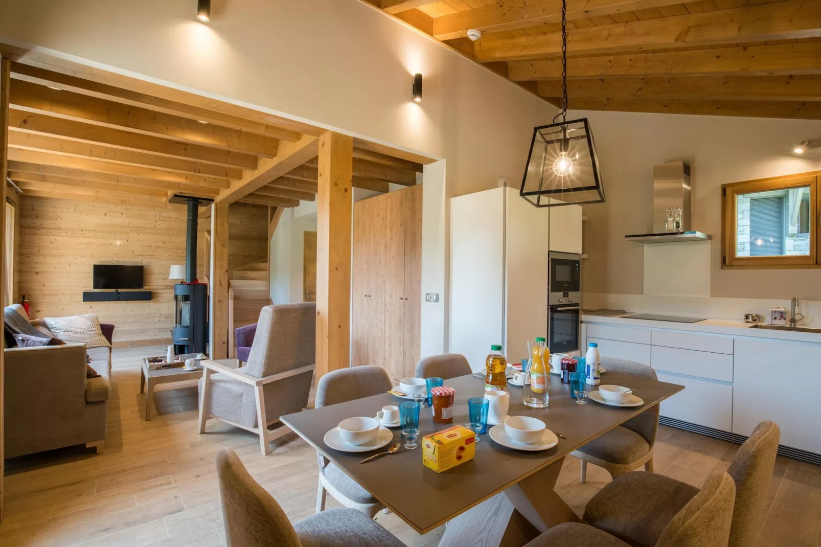 Les Portes de Megève 4-Eetkamer