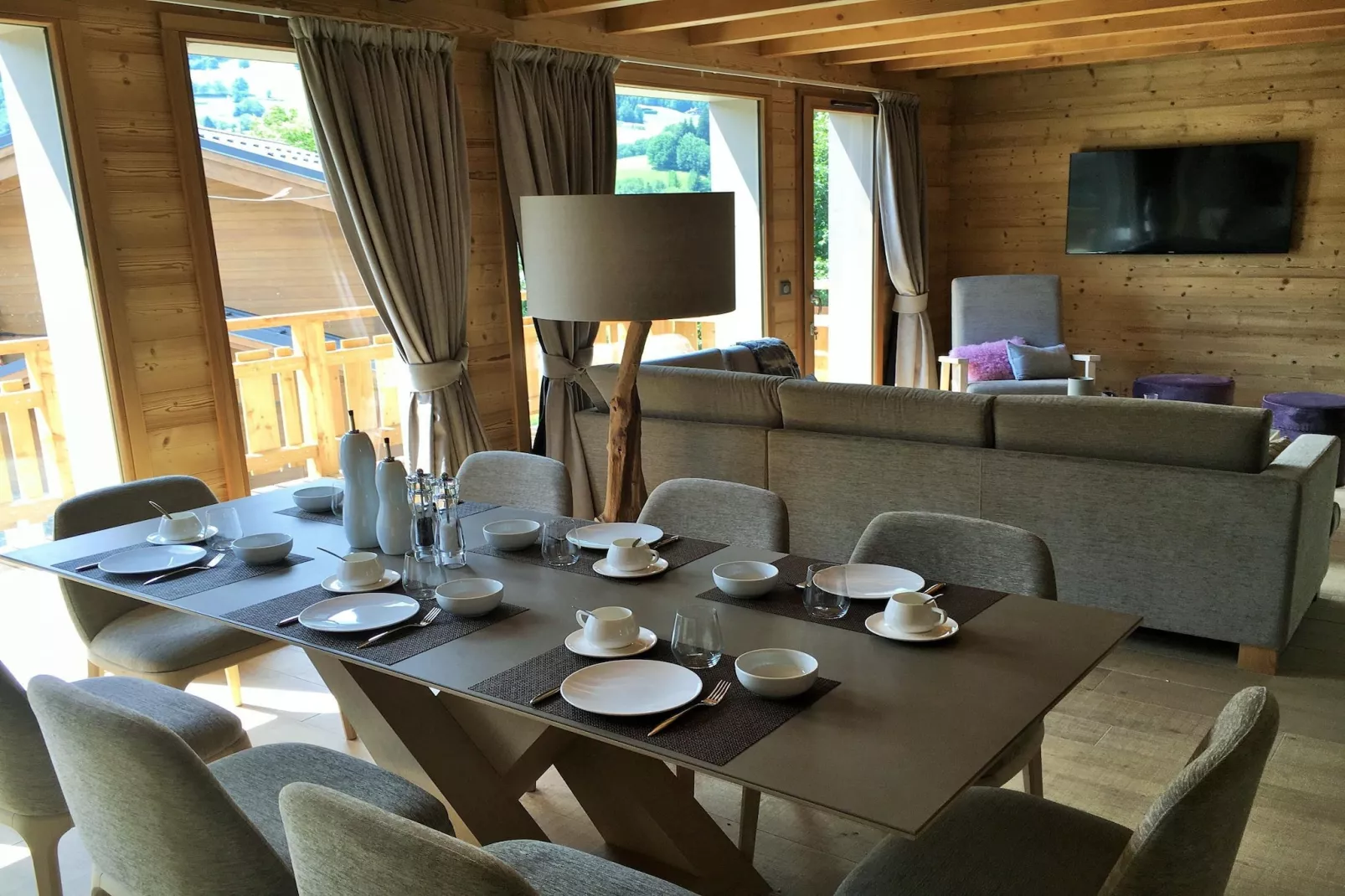 Les Portes de Megève 6-Eetkamer