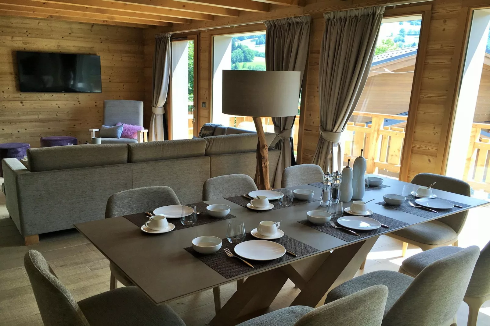 Les Portes de Megève 6-Eetkamer