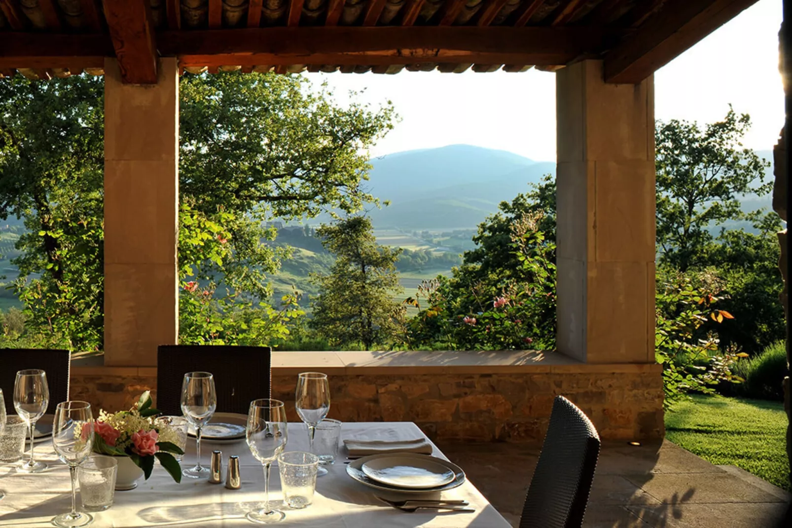 Ferienanlage Borgo della Meliana Gambassi Terme Typ Villa S Adele-Gebieden zomer 5km
