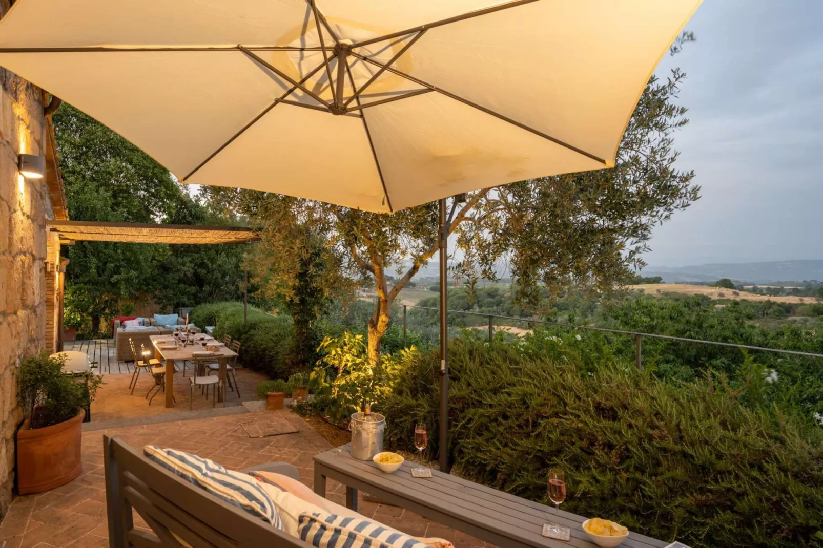 Ferienanlage Borgo della Meliana Gambassi Terme Typ Villa S Adele-Gebieden zomer 5km