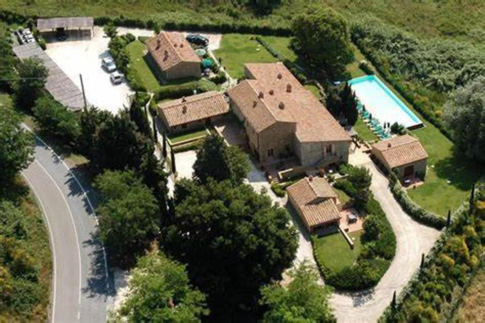 Ferienanlage Borgo della Meliana Gambassi Terme Typ Villa S Adele-Gebieden zomer 20km