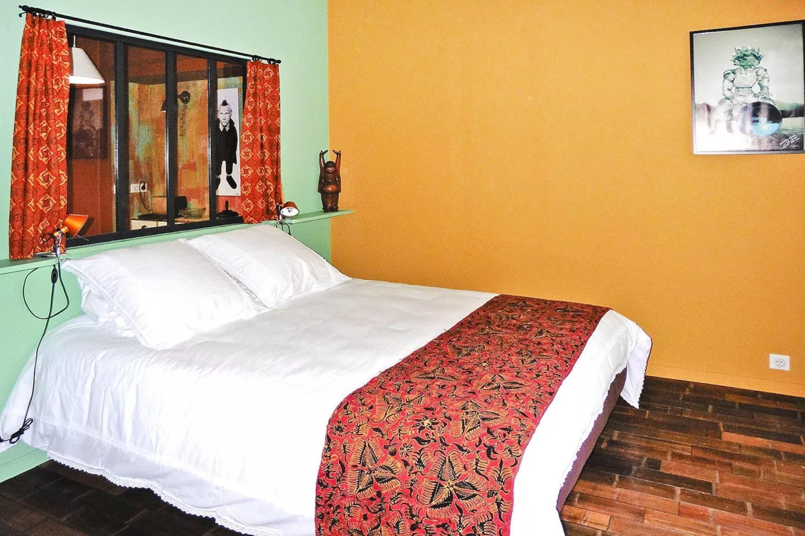 Holiday flat Fécamp-Slaapkamer