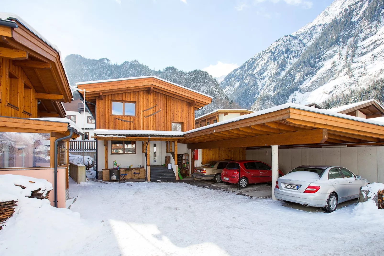 Ferienhaus Joachim - 20 Personen-Exterieur winter