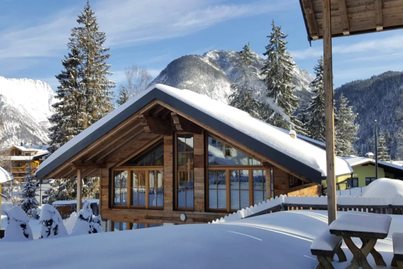 IM WEIDACH Haus 1-Tuin winter