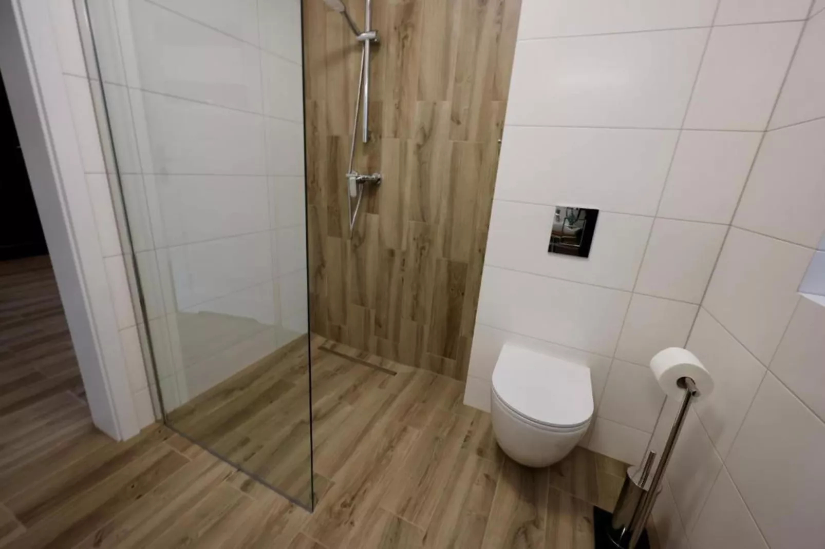 Komfortowy dom wakacyjny bliźniak przy plaży w Stepnicy-Badkamer