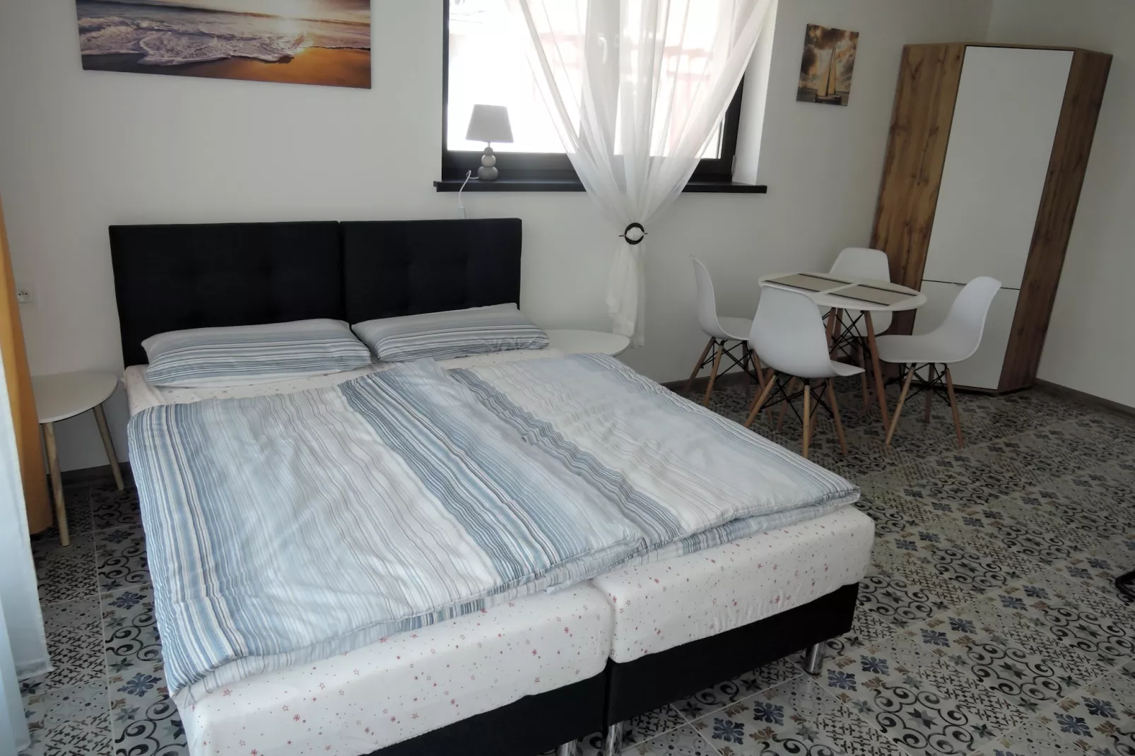 Apartament na 1 piętrze-Slaapkamer