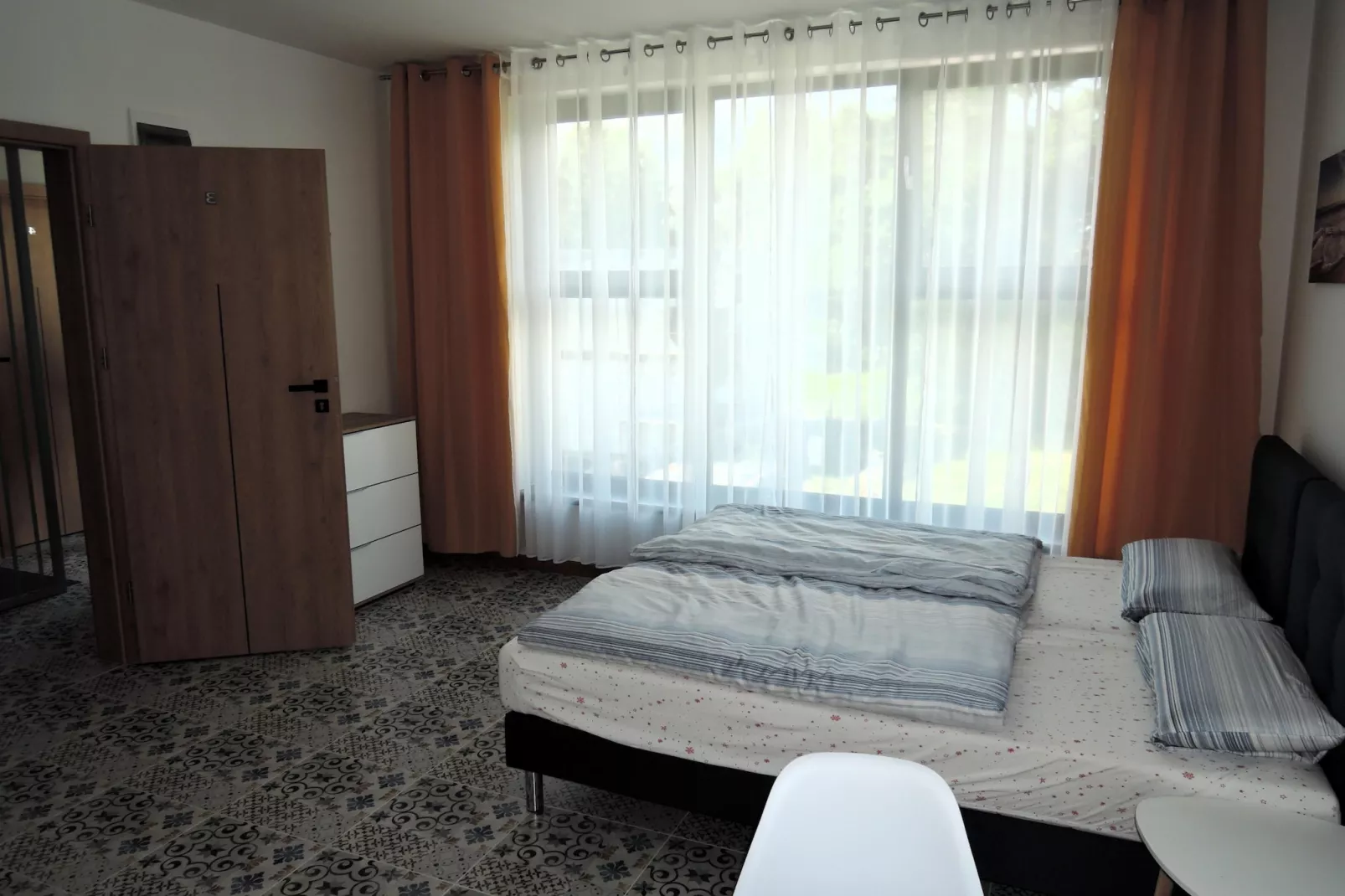 Apartament na 1 piętrze-Slaapkamer