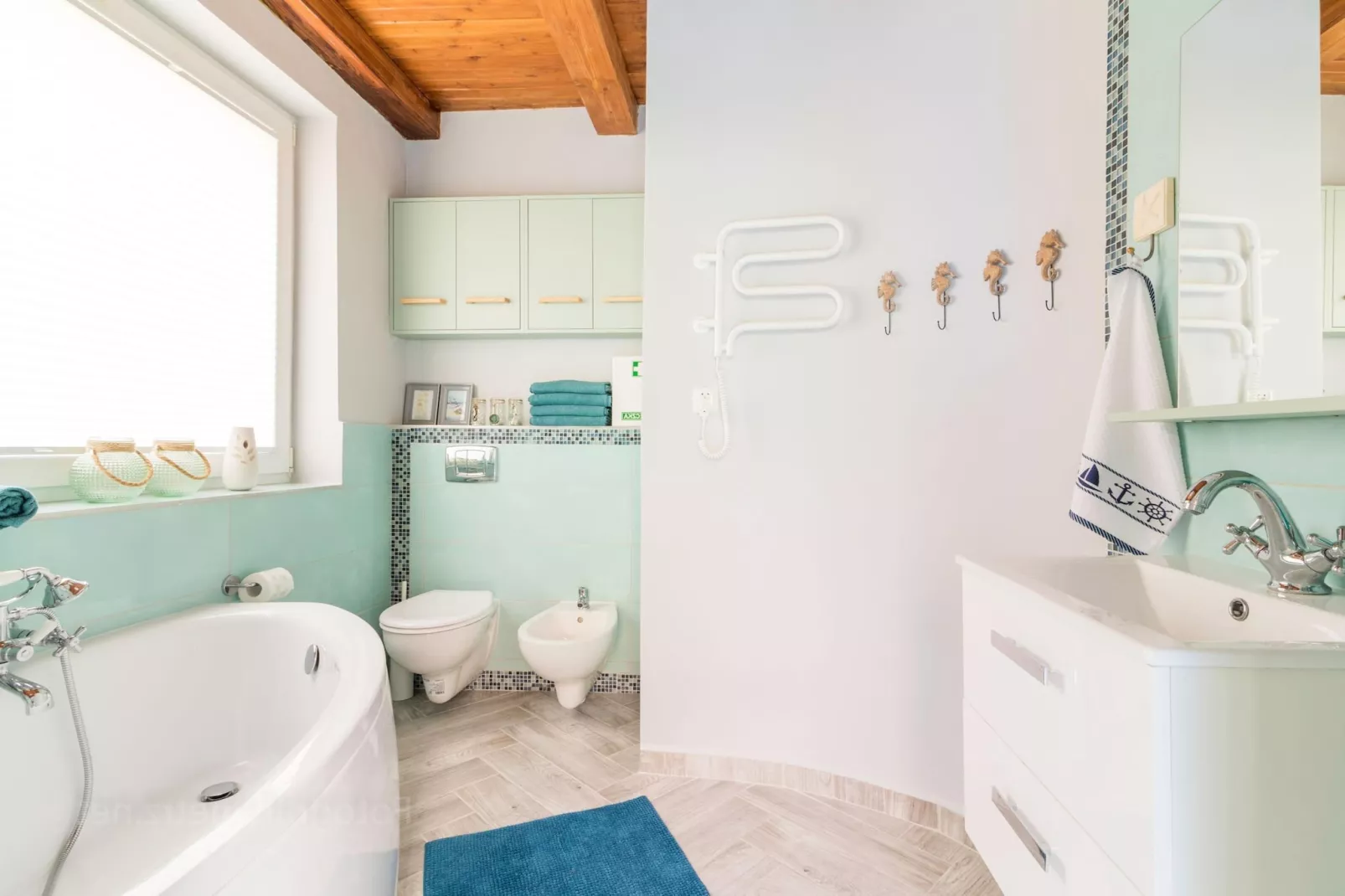Holiday home Seahorse Rowy-Badkamer