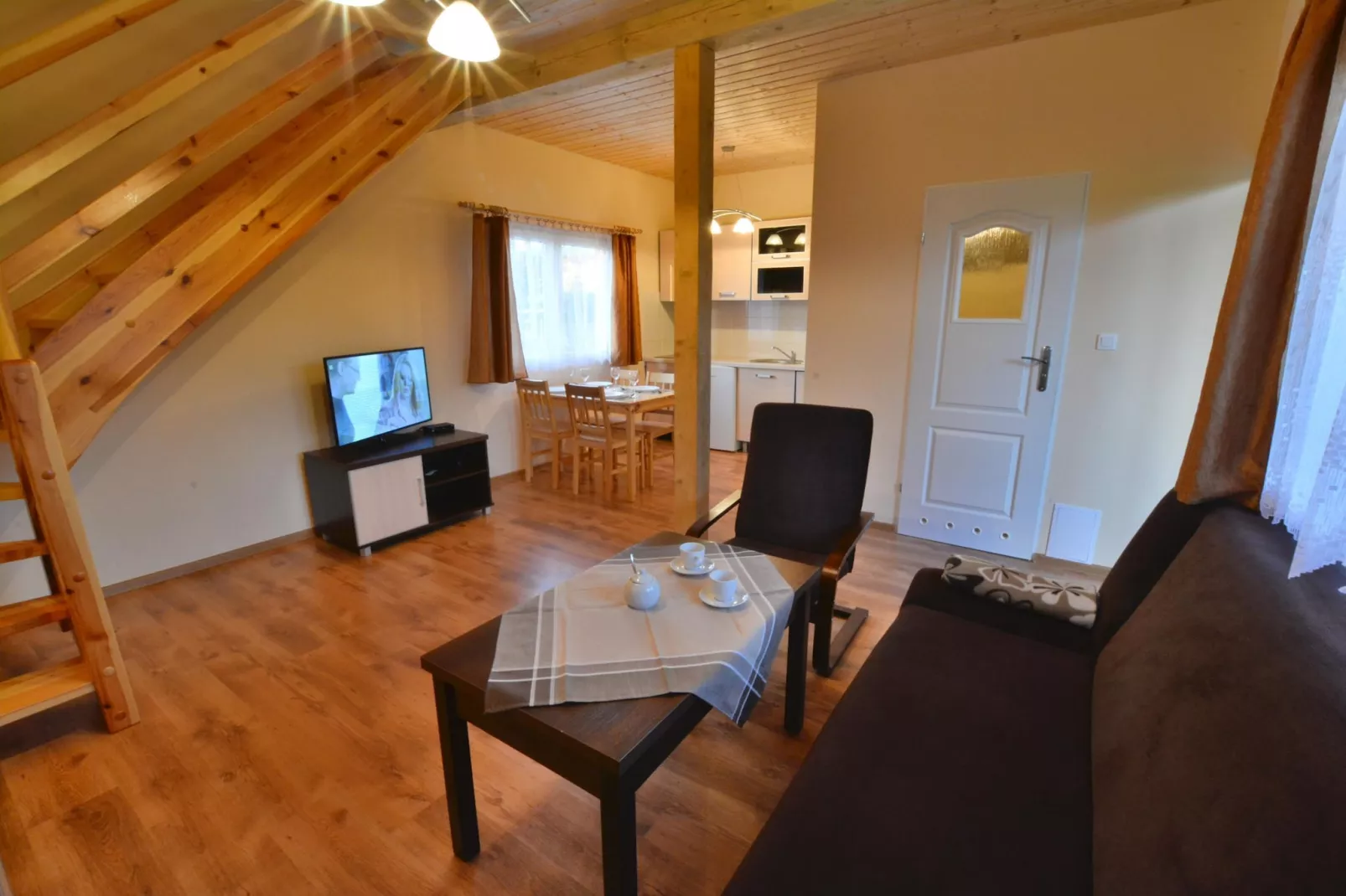 Domki Letniskowe dla 2 osób Ustronie Morskie-Woonkamer