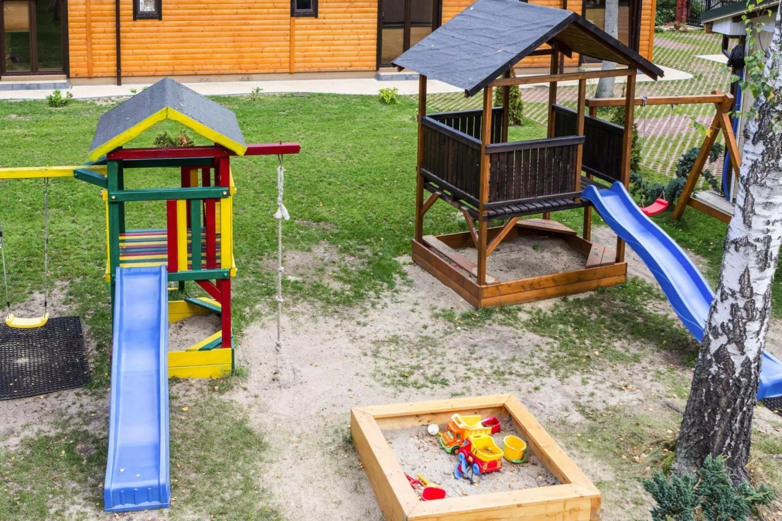 Holiday complex, Pobierowo-Ferienhaus 0-Tuinen zomer
