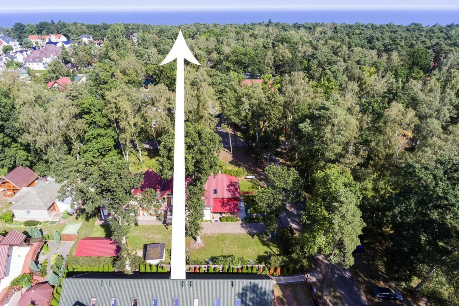 Holiday complex, Pobierowo-Ferienhaus 0-Gebieden zomer 1km