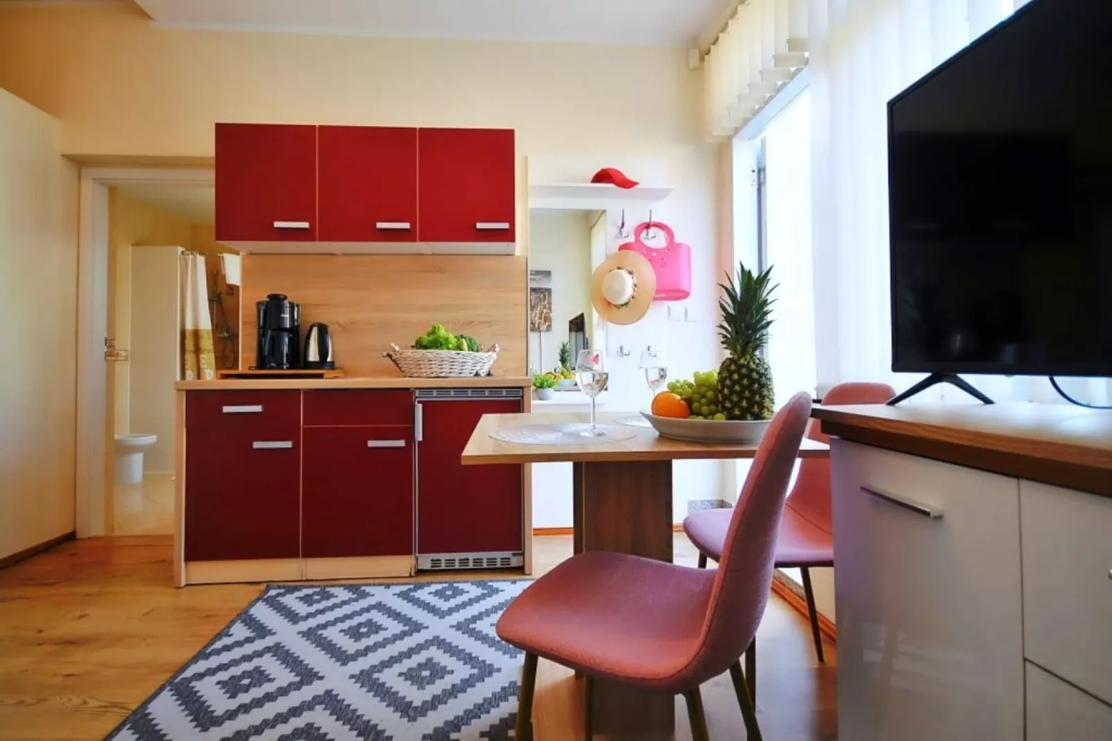 Apartament nr 3 35 qm parter Ustronie Morskie-Woonkamer