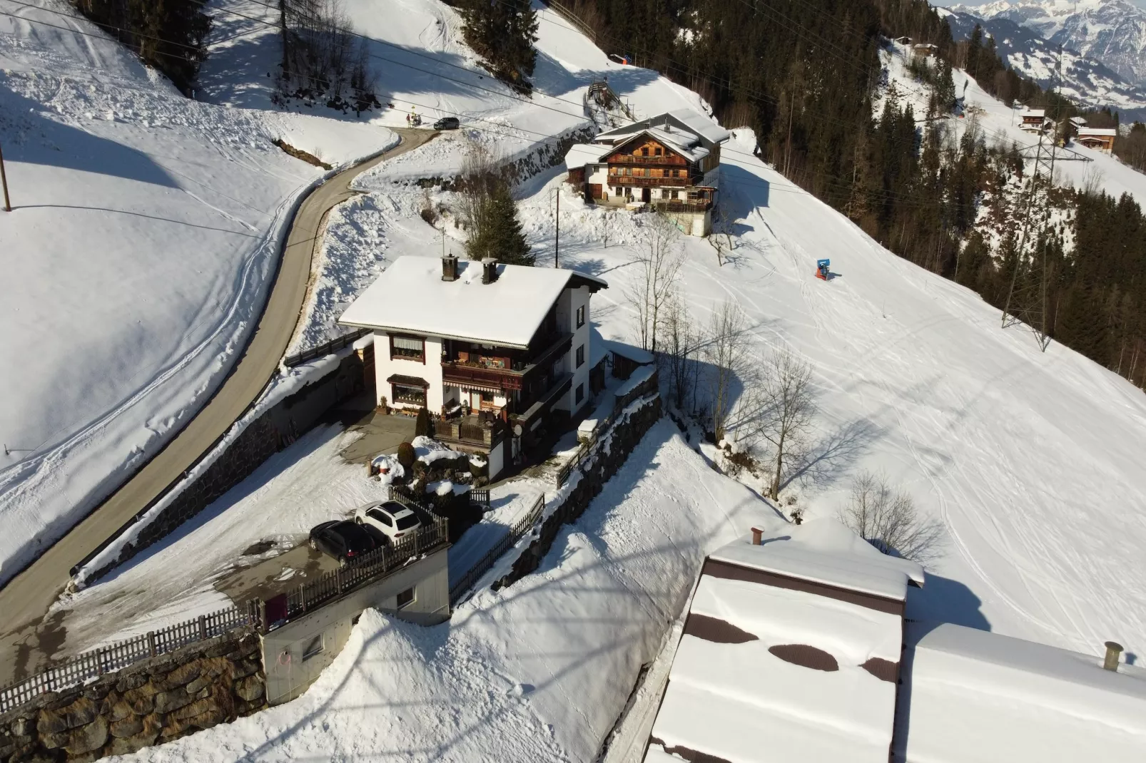 Ferienwohnung Ramona-Exterieur winter
