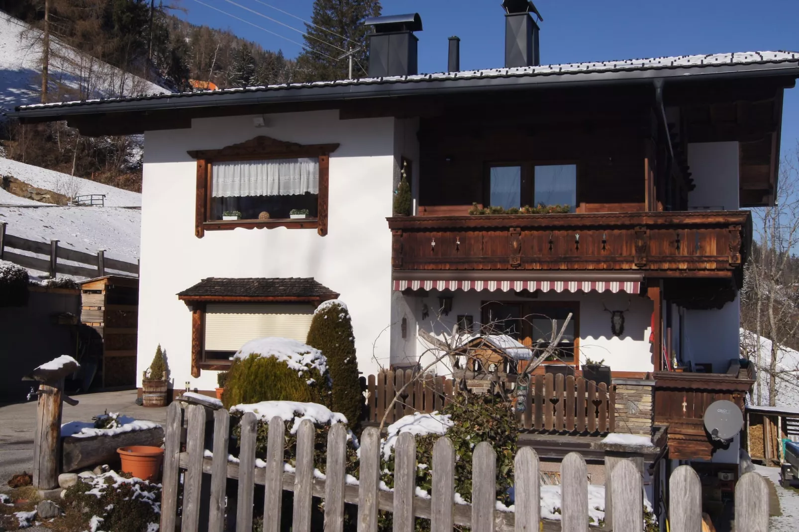 Ferienwohnung Ramona-Exterieur winter