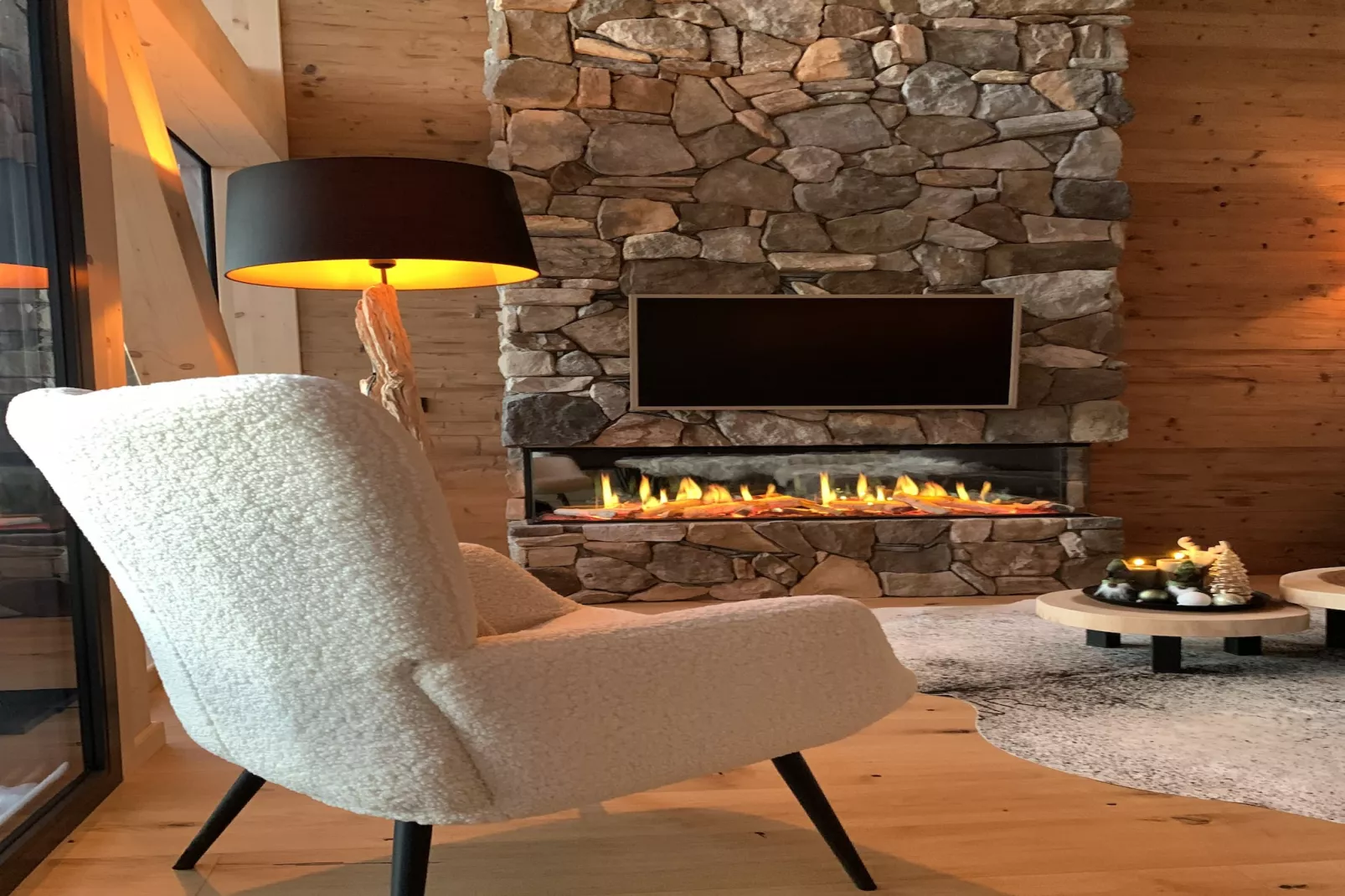 Naturchalets Turracher Höhe 25-Woonkamer