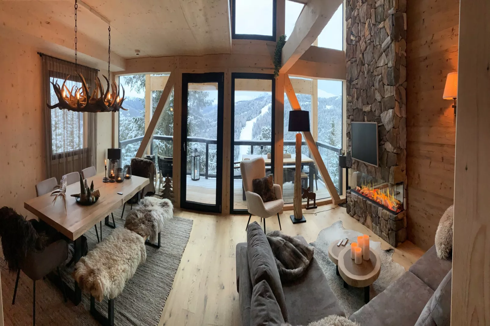 Naturchalets Turracher Höhe 25-Plattegrond