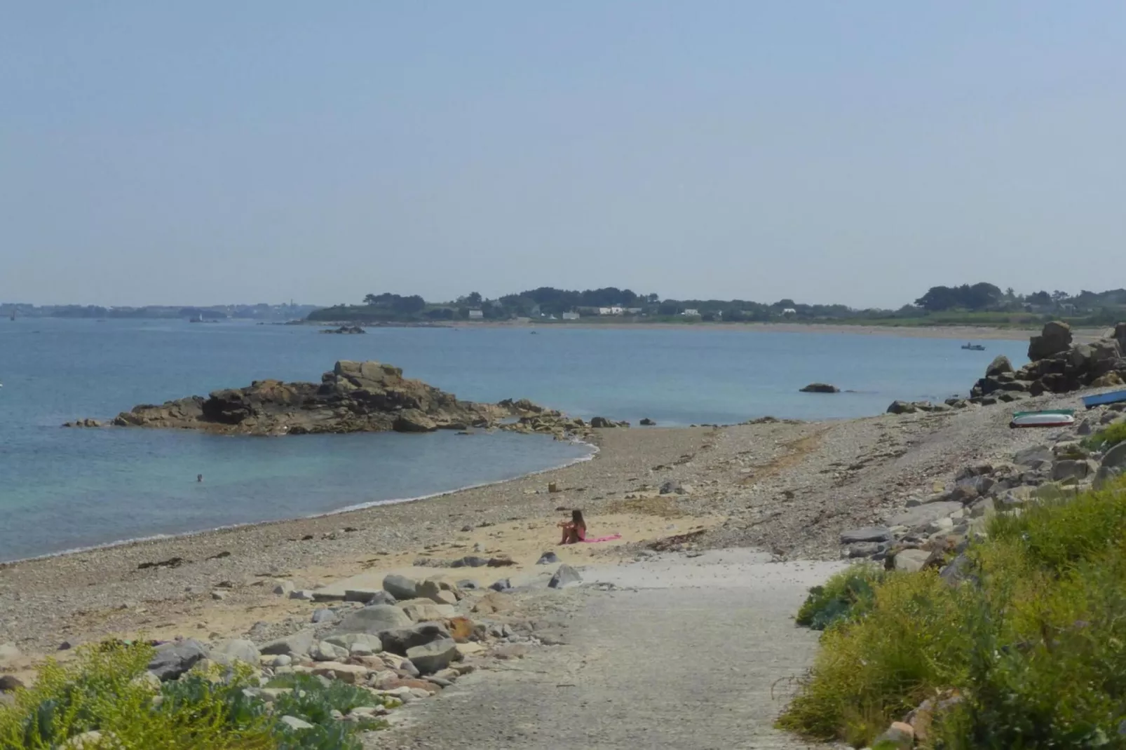 Pretty holiday home in palm garden near coast Pleubian-Gebieden zomer 1km