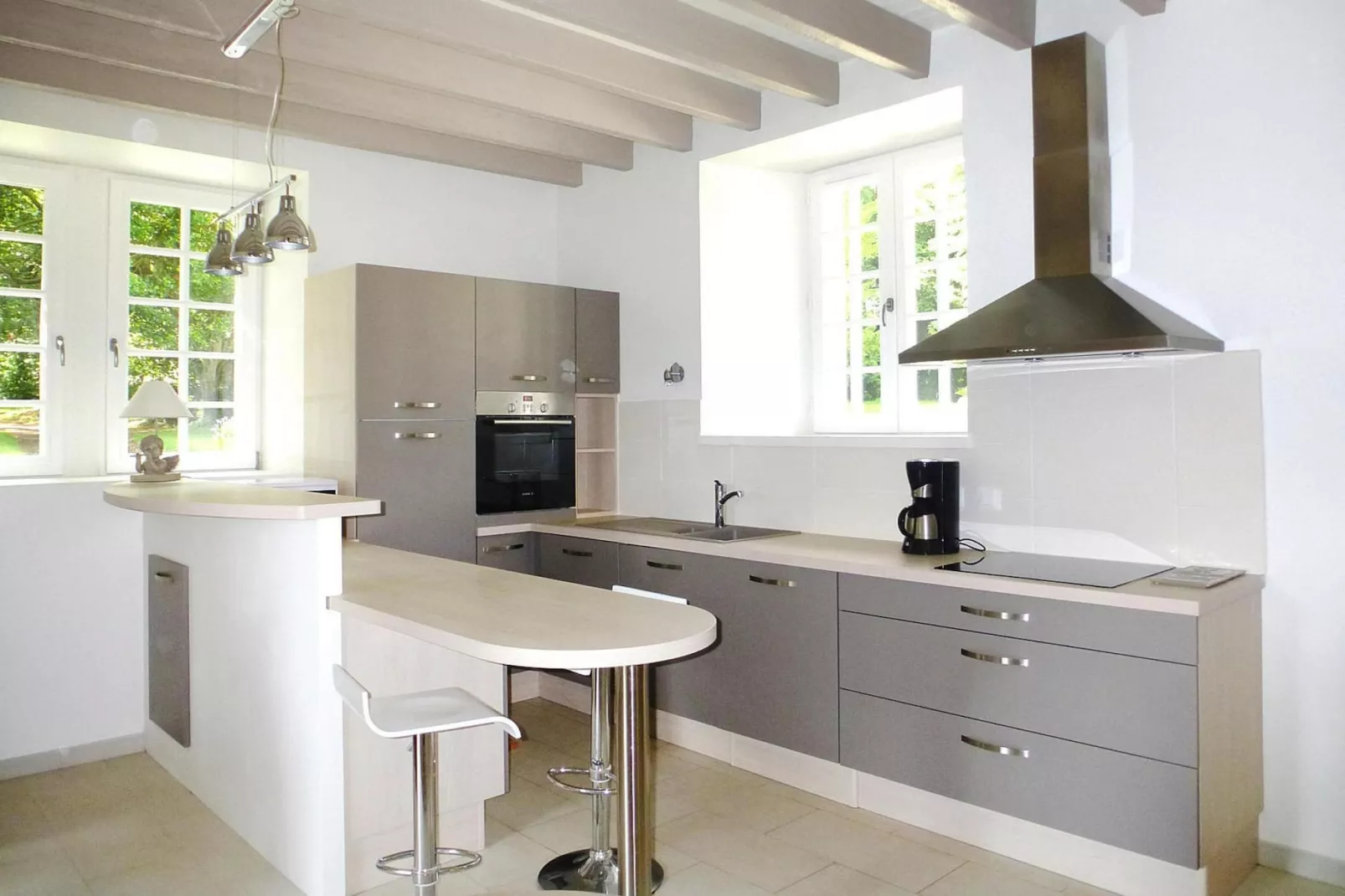 Beautiful country house on common property Plougrescant-Keuken