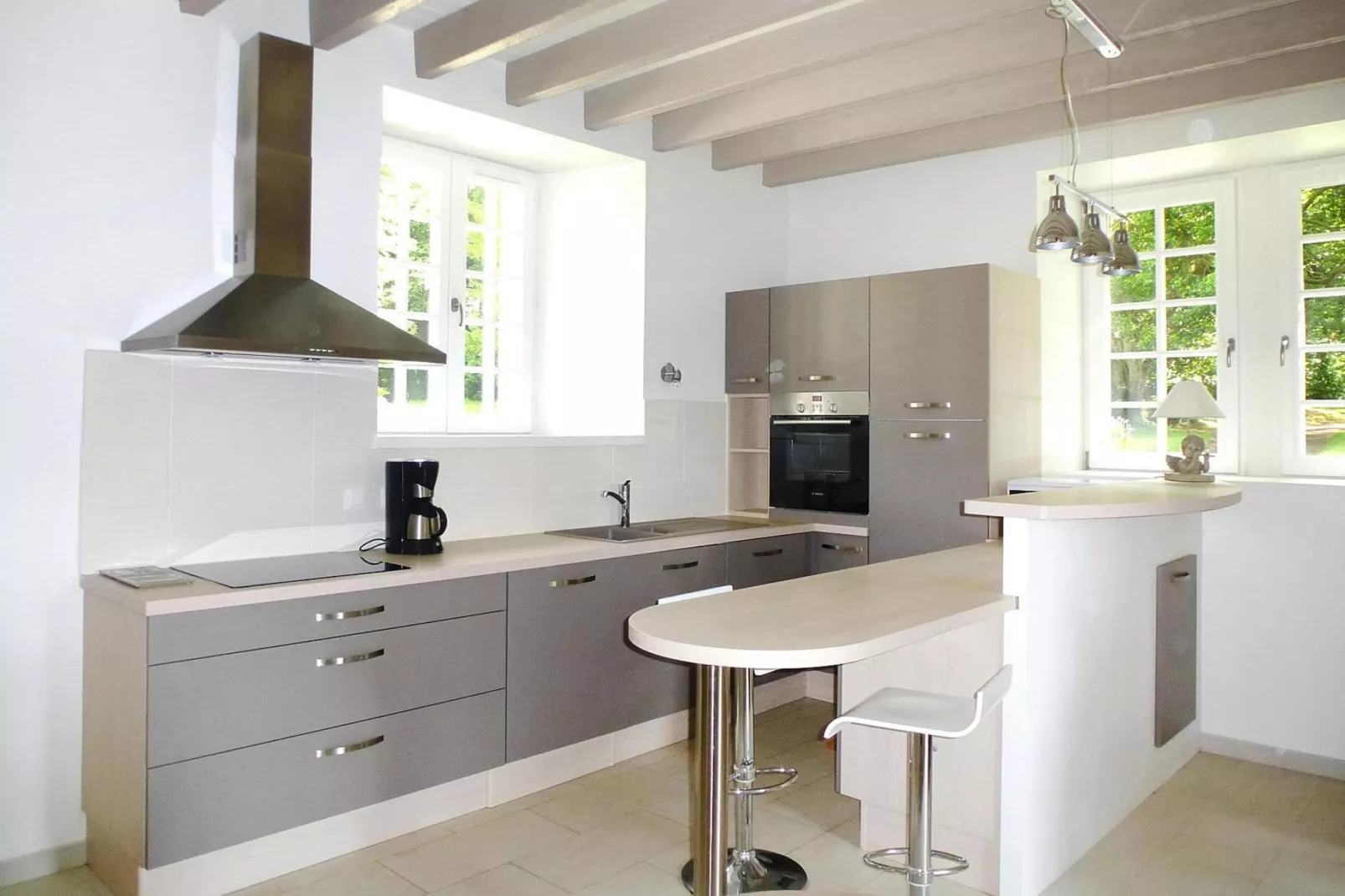 Beautiful country house on common property Plougrescant-Keuken