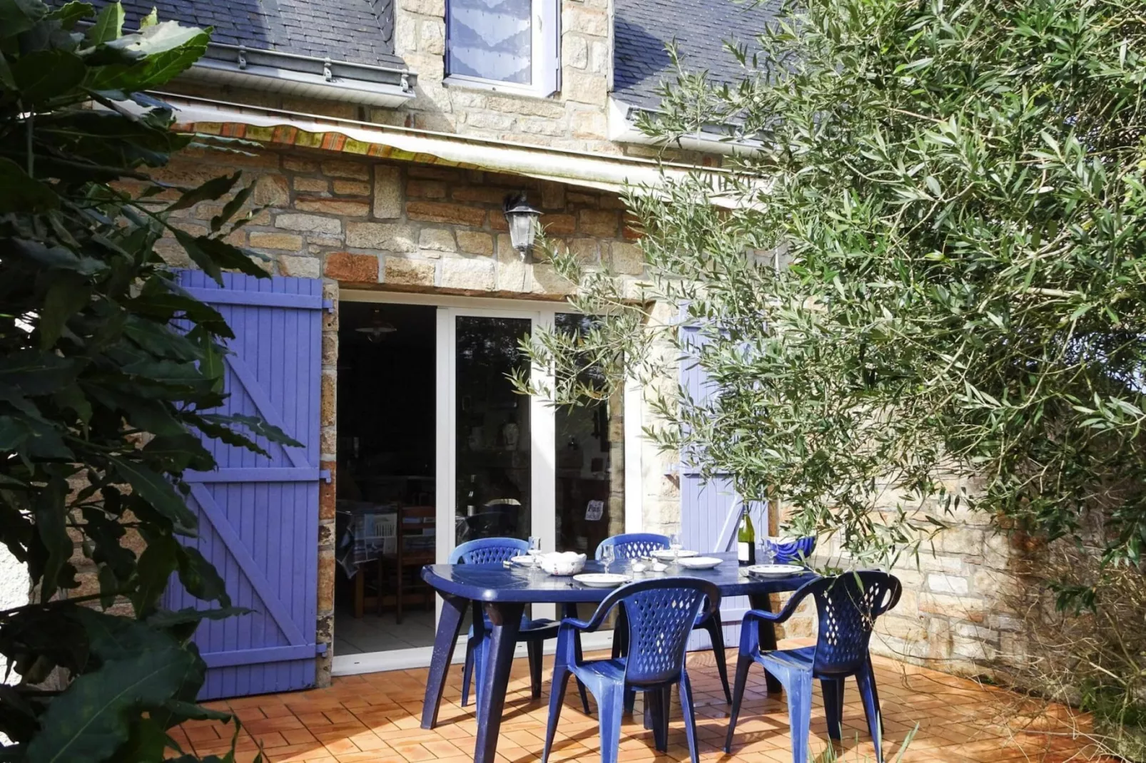 Semi-detached house Damgan-Terrasbalkon
