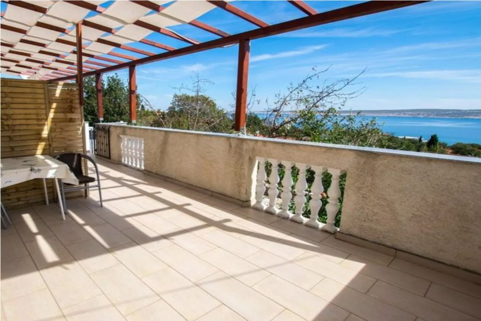 Apartments Seaview Starigrad Paklenica-A5-Terrasbalkon