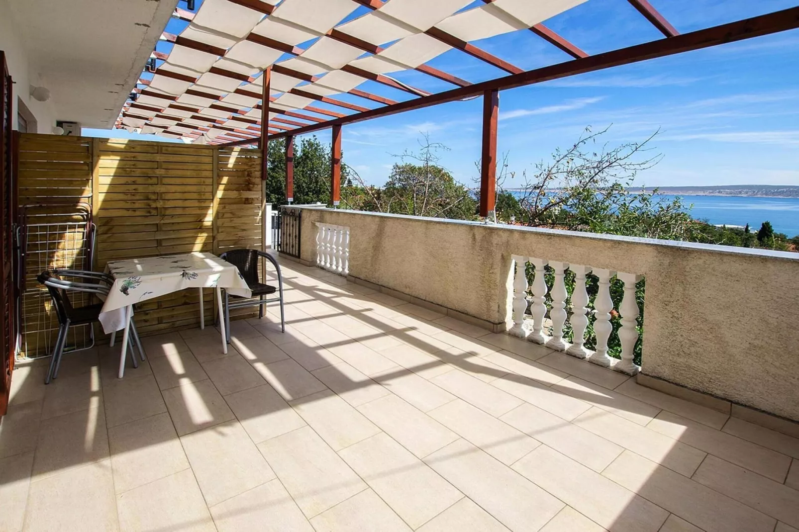 Apartments Seaview Starigrad Paklenica-A5-Terrasbalkon