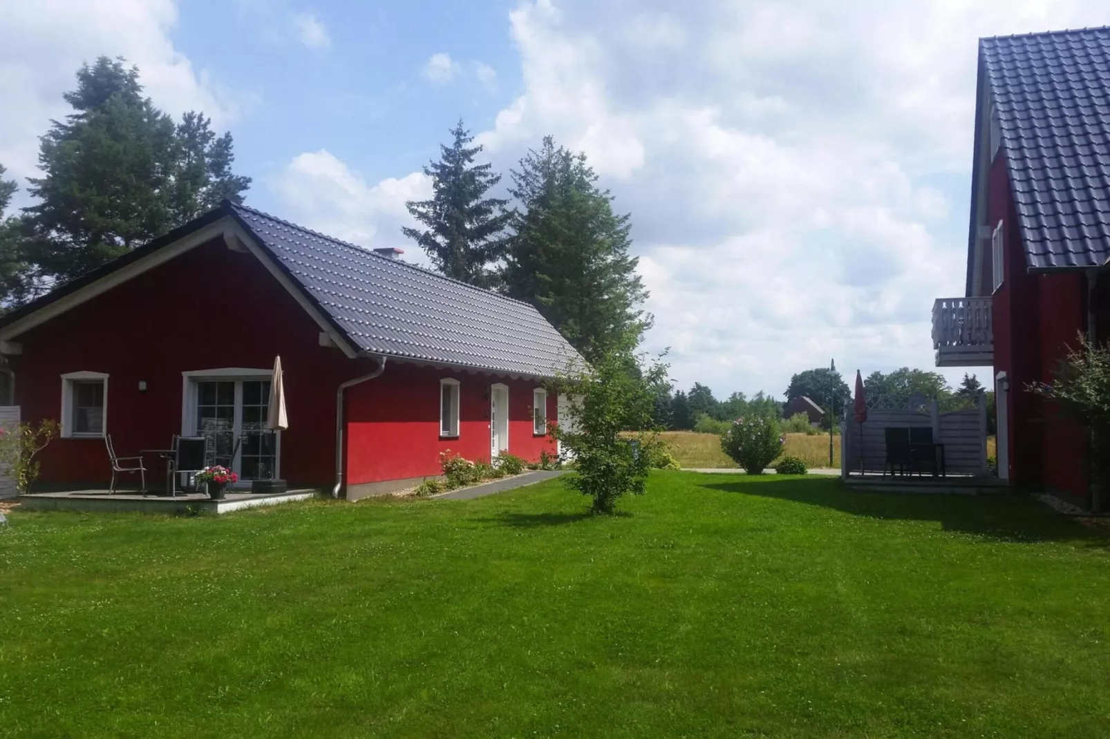 Ferienhaus Spreeidyll-Tuinen zomer