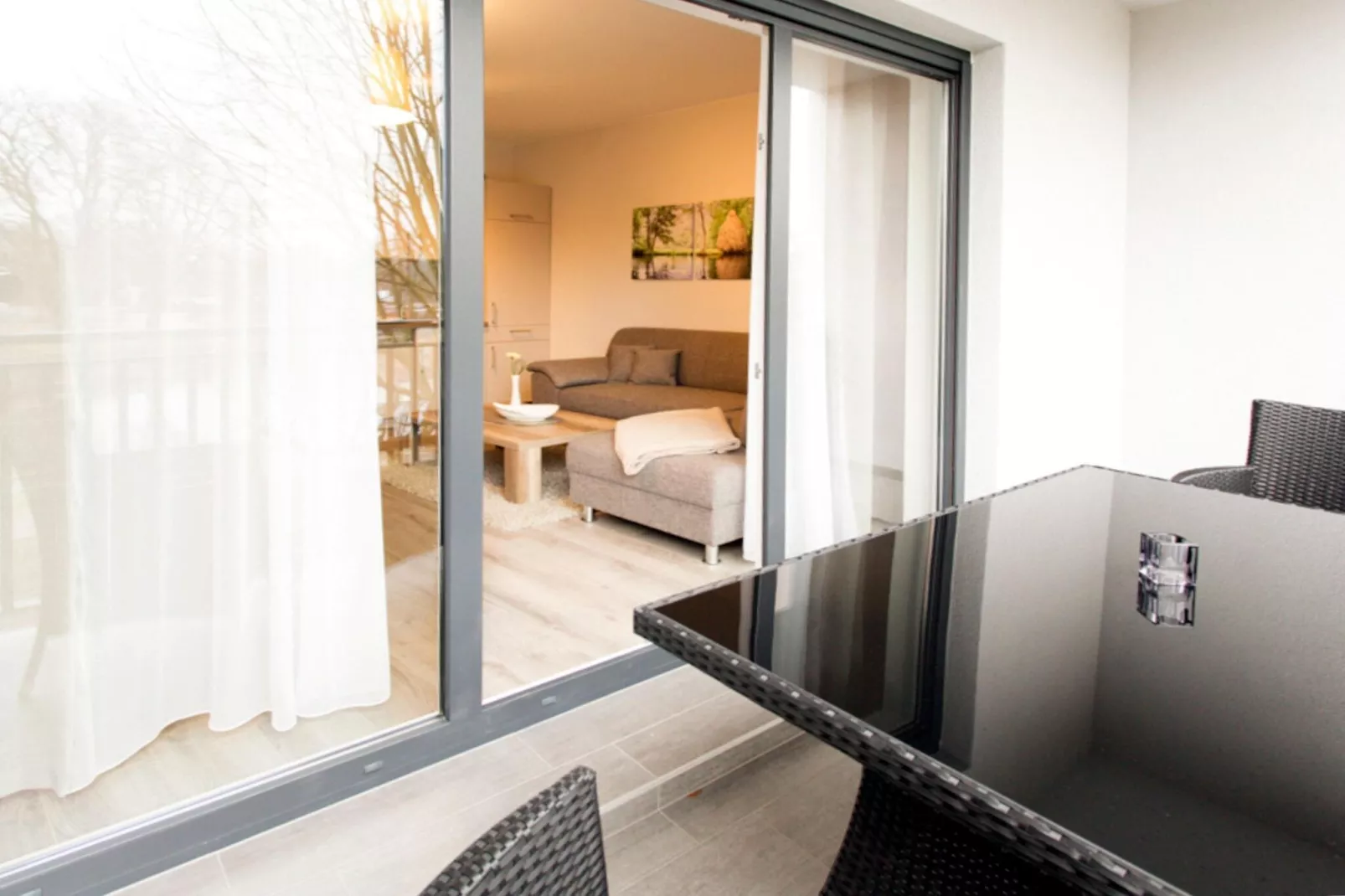 Apartment 75 qm mit Spreeblick-Terrasbalkon