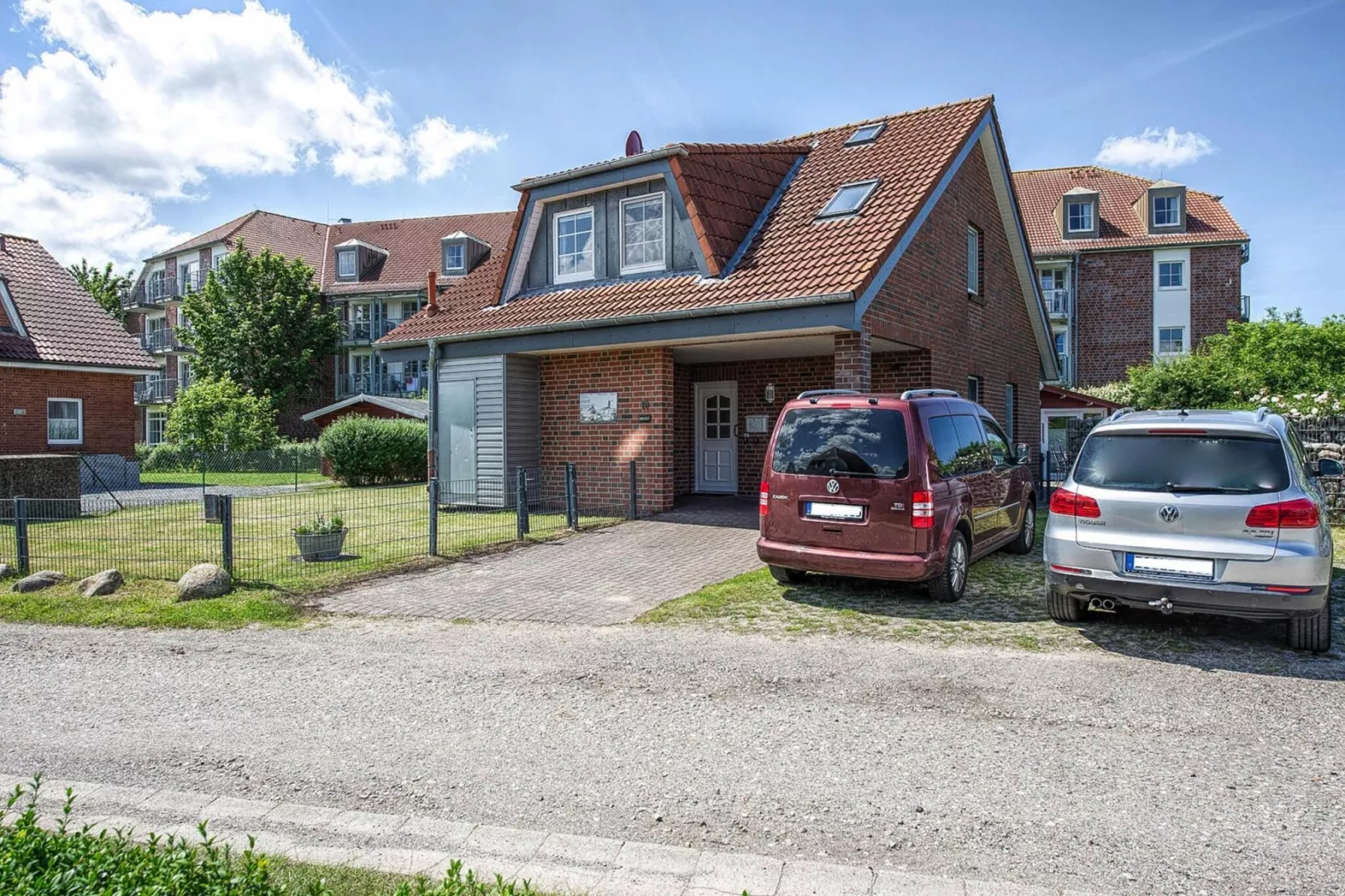 Komfort-Fewo OG 58 qm-Buitenkant zomer