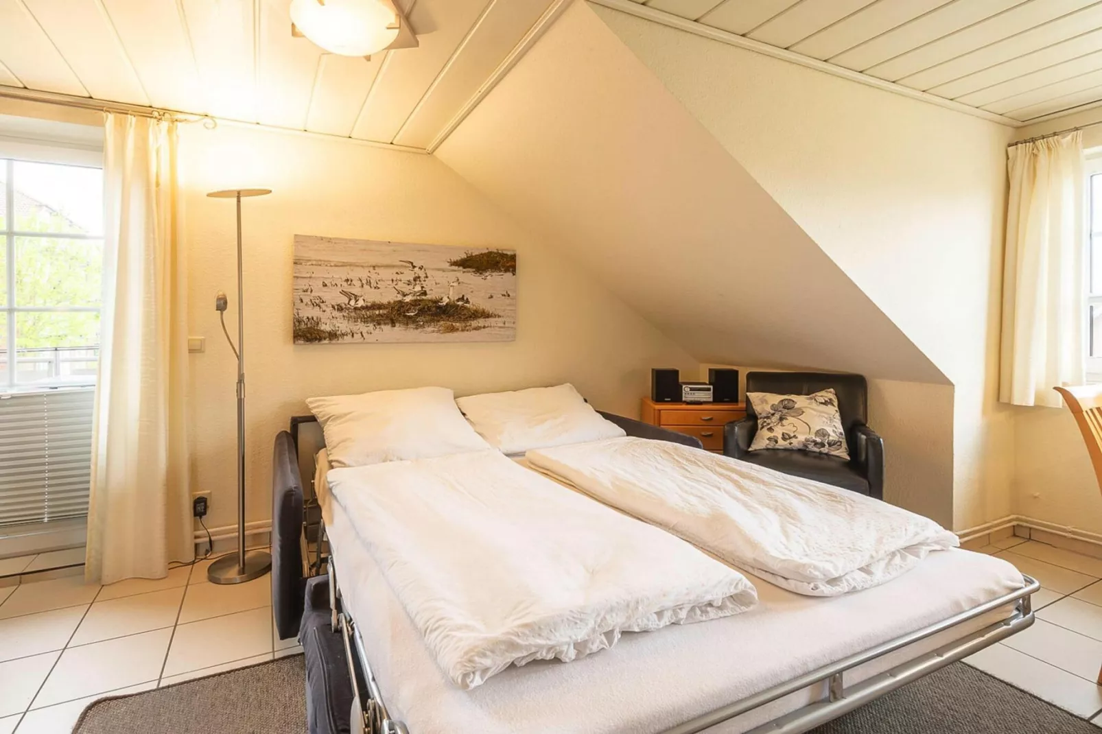Komfort-Fewo OG 58 qm-Slaapkamer
