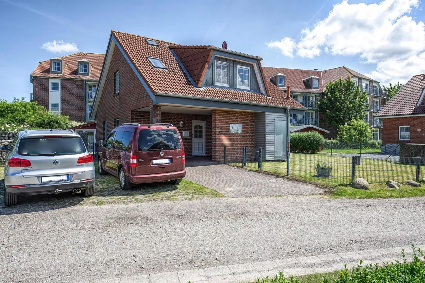 Komfort-Fewo OG 58 qm-Buitenkant zomer