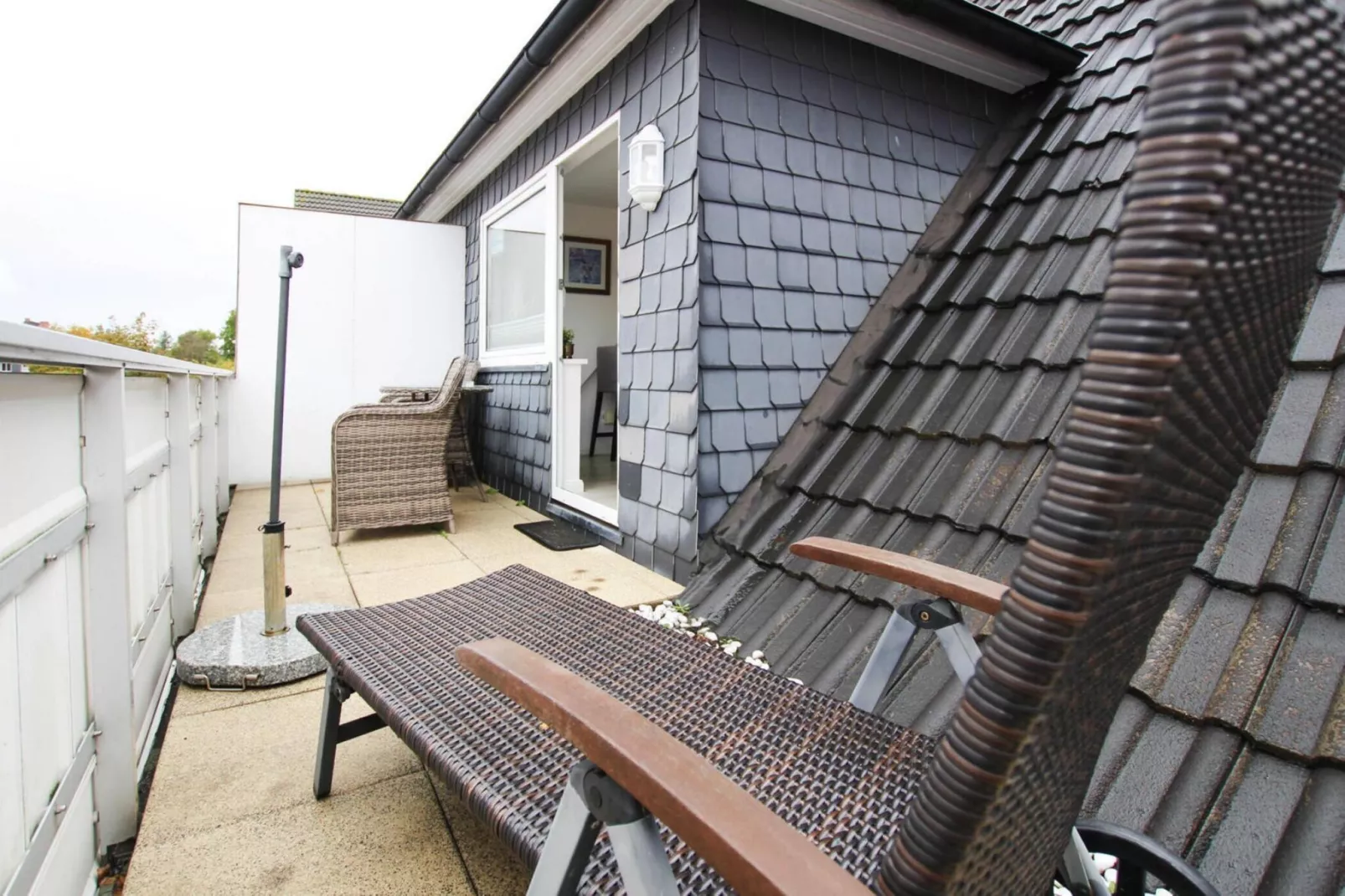 Ferienwohnung Springfloot 2 St Peter-Ording-Terrasbalkon