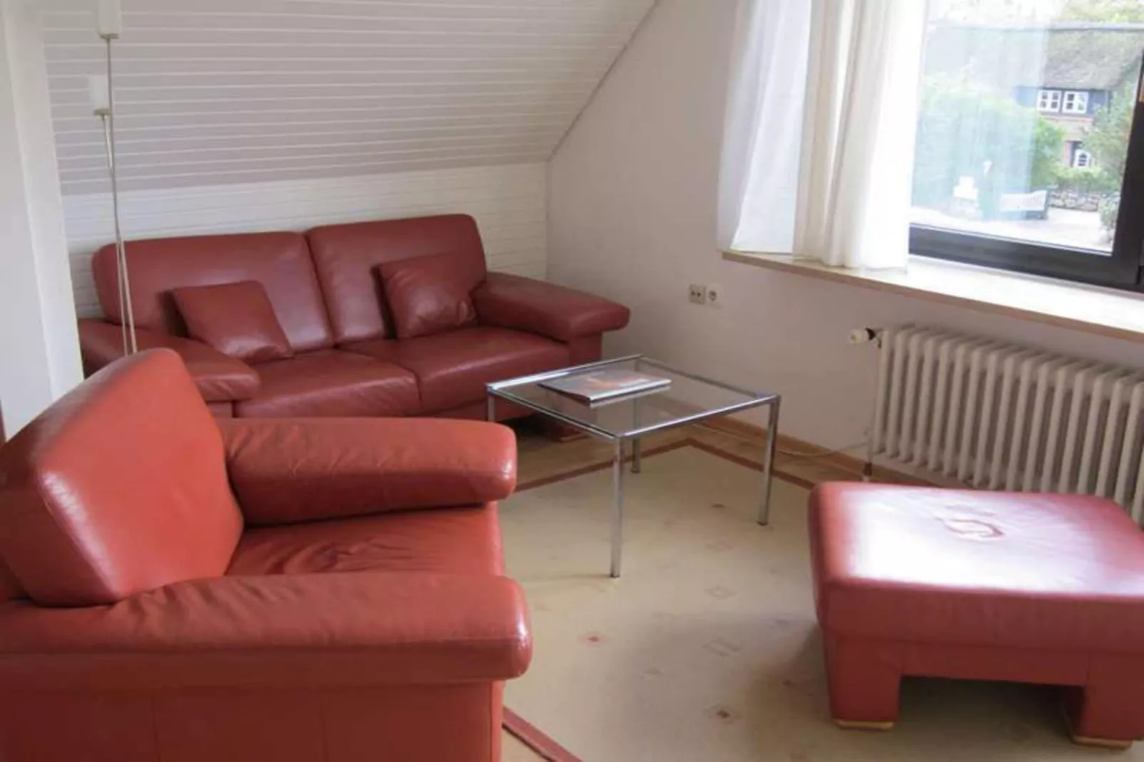 Apartementhaus Helene Wohnung 4  - Westerland-Woonkamer