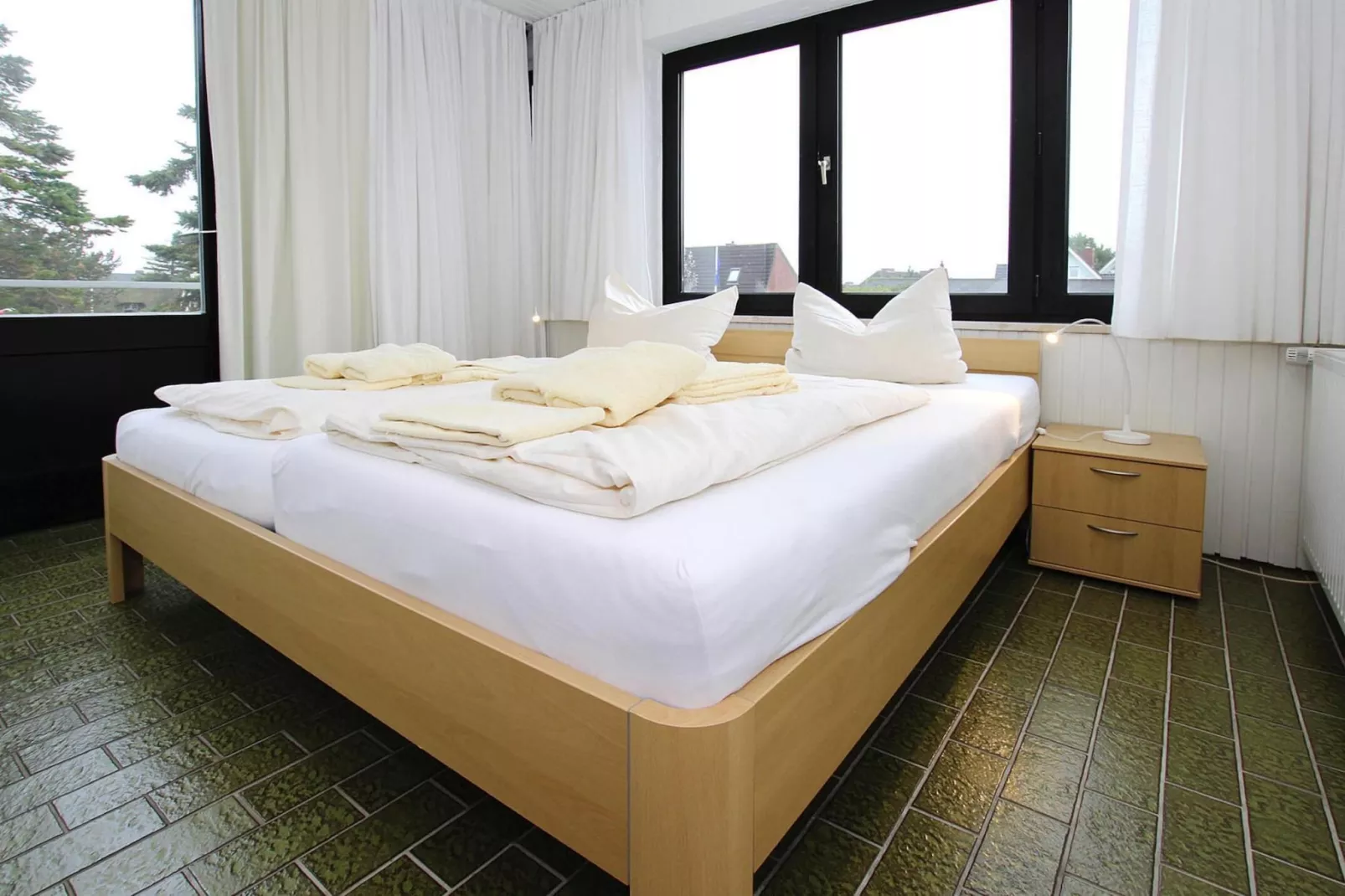 Apartementhaus Helene Wohnung 4  - Westerland-Slaapkamer