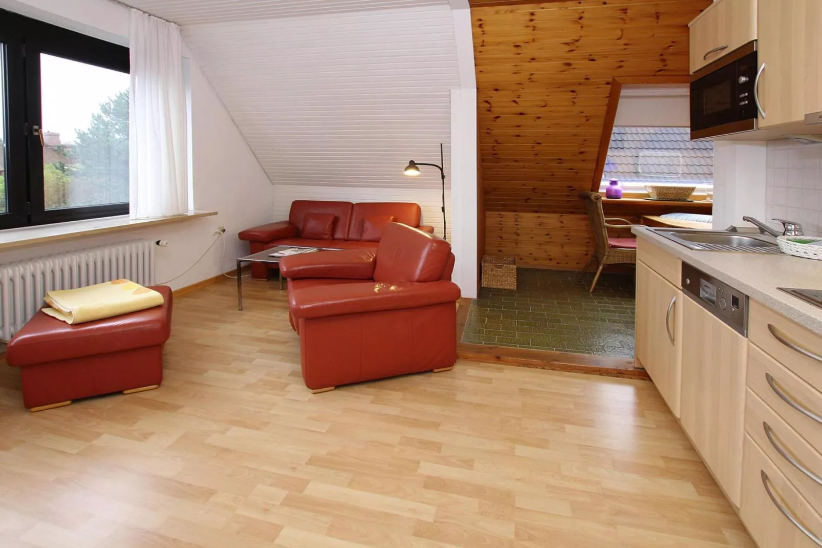 Apartementhaus Helene Wohnung 4  - Westerland-Woonkamer