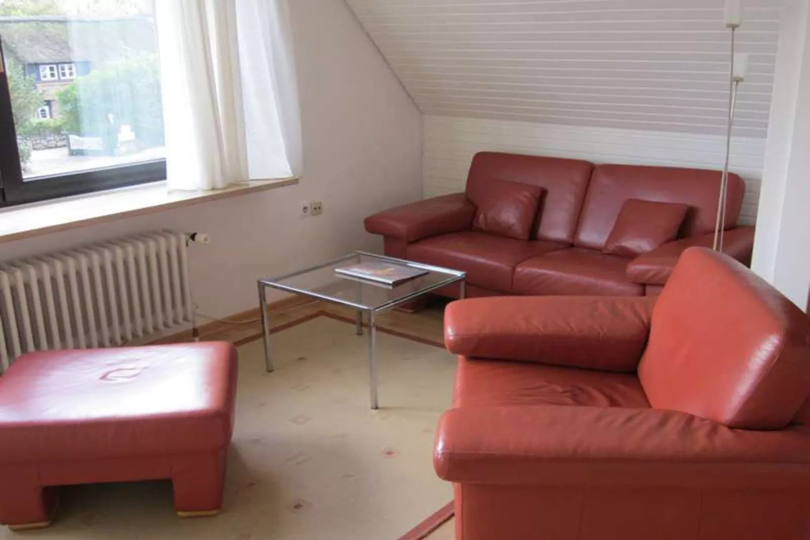 Apartementhaus Helene Wohnung 4  - Westerland-Woonkamer