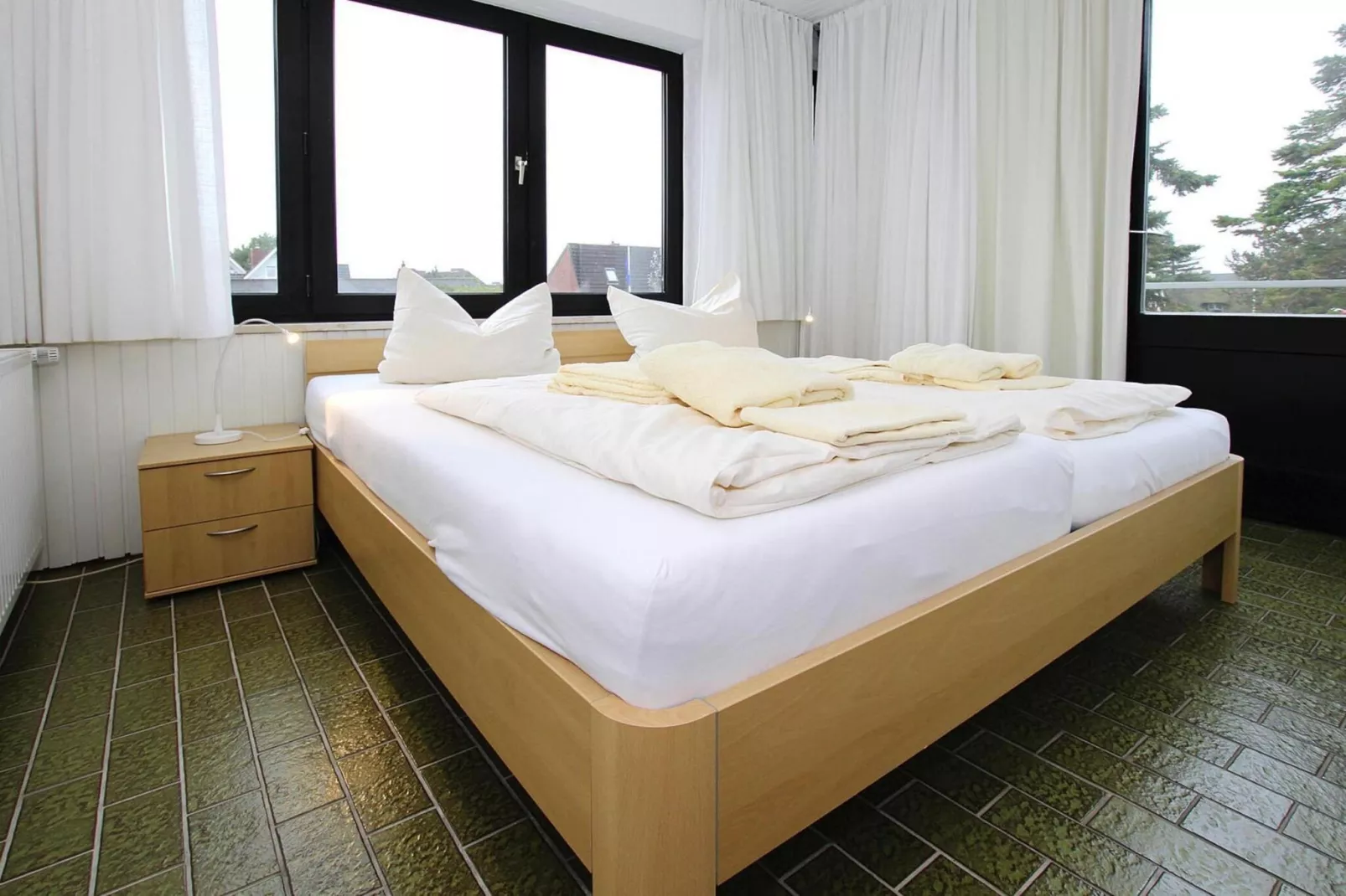 Apartementhaus Helene Wohnung 4  - Westerland-Slaapkamer