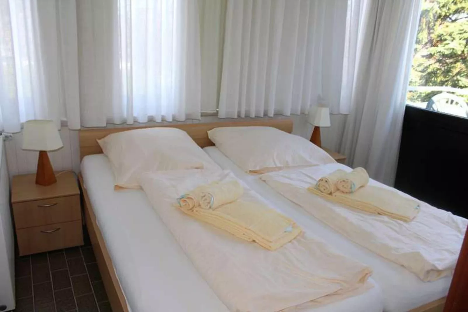 Apartementhaus Helene Wohnung 4  - Westerland-Slaapkamer