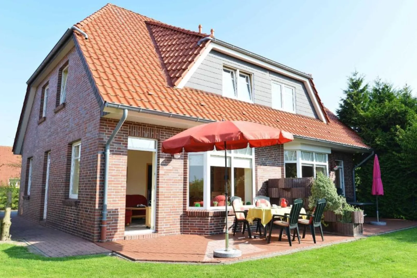 Apartementhaus Helene Wohnung 4  - Westerland-Gebieden zomer 1km