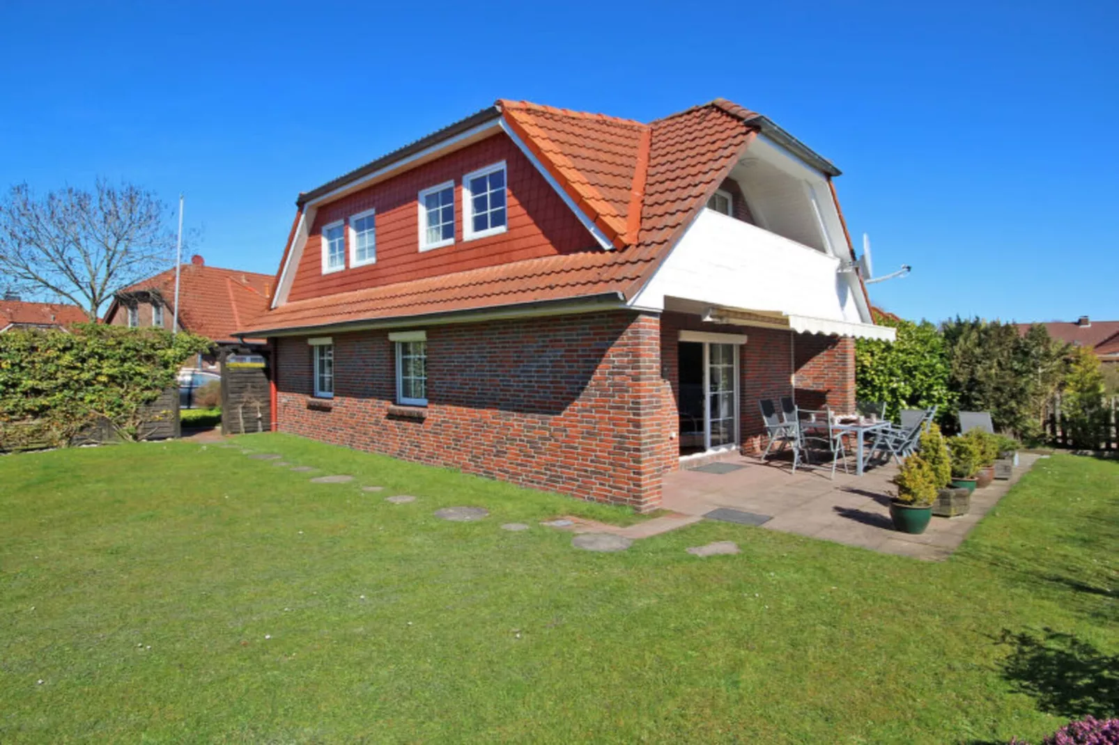 Apartementhaus Helene Wohnung 4  - Westerland-Gebieden zomer 20km