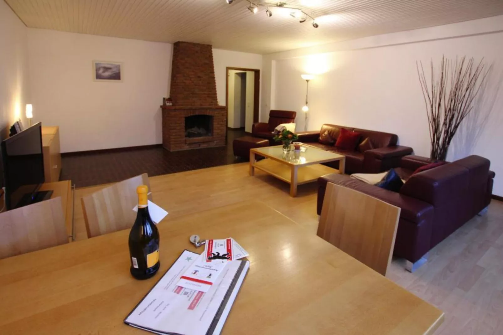 Apartementhaus Helene Wohnung 3 - Westerland-Woonkamer