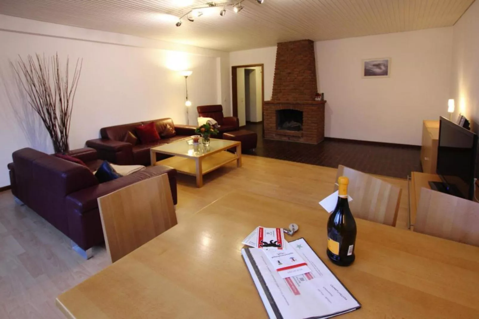 Apartementhaus Helene Wohnung 3 - Westerland-Woonkamer
