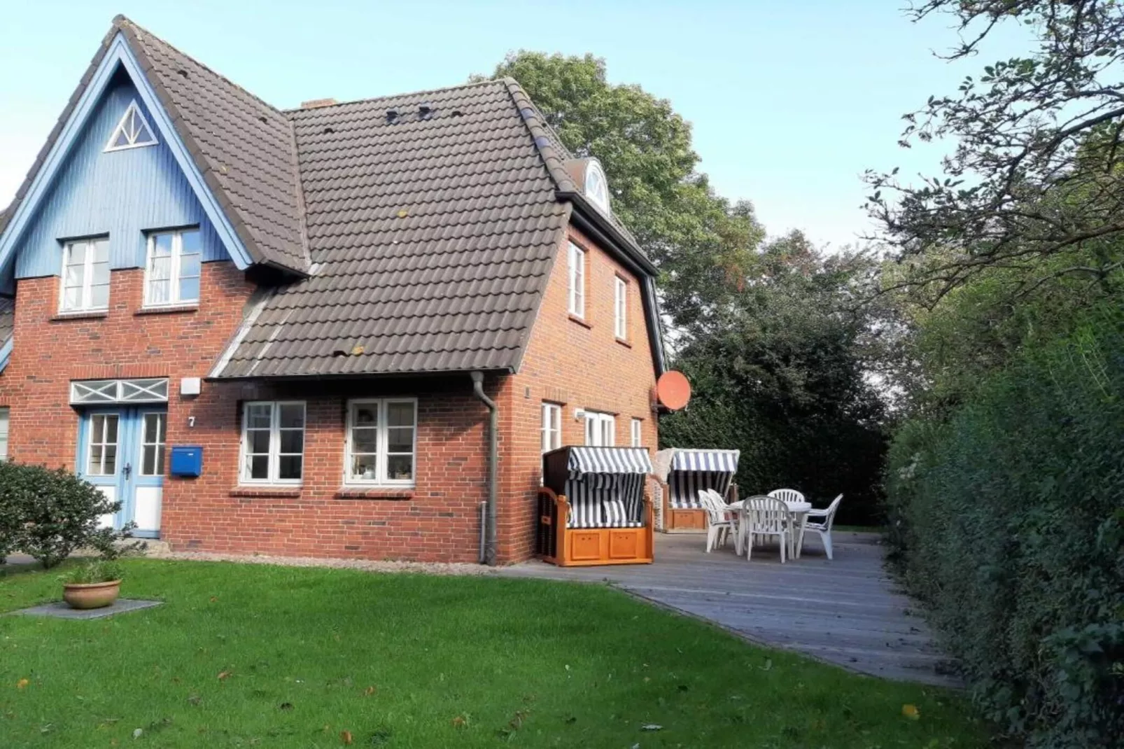 Apartementhaus Helene Wohnung 3 - Westerland-Gebieden zomer 1km