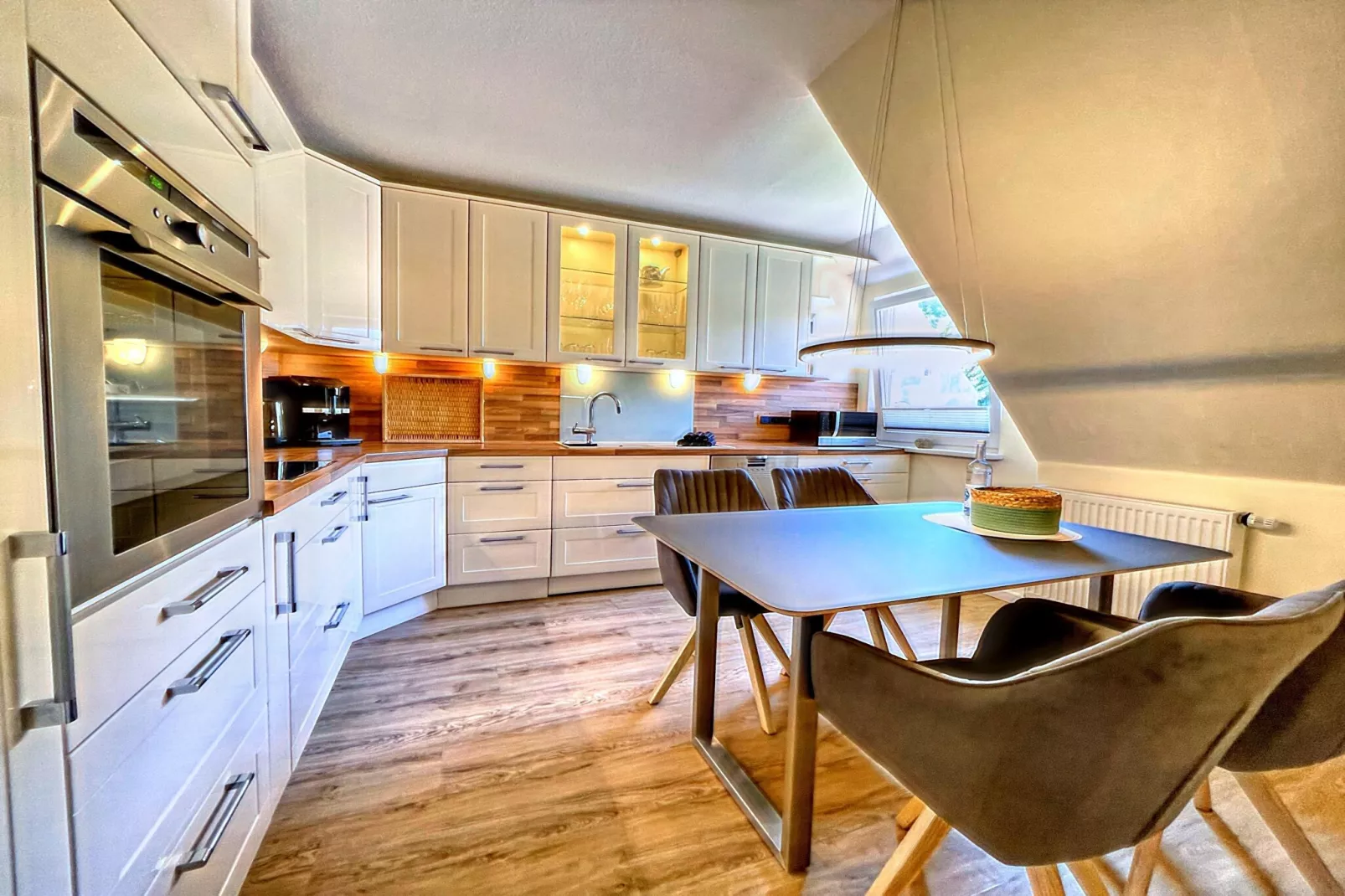 Ferienwohnung in Wyk Boldixum Whg 4 - 3 Erw 1 Kind-Keuken