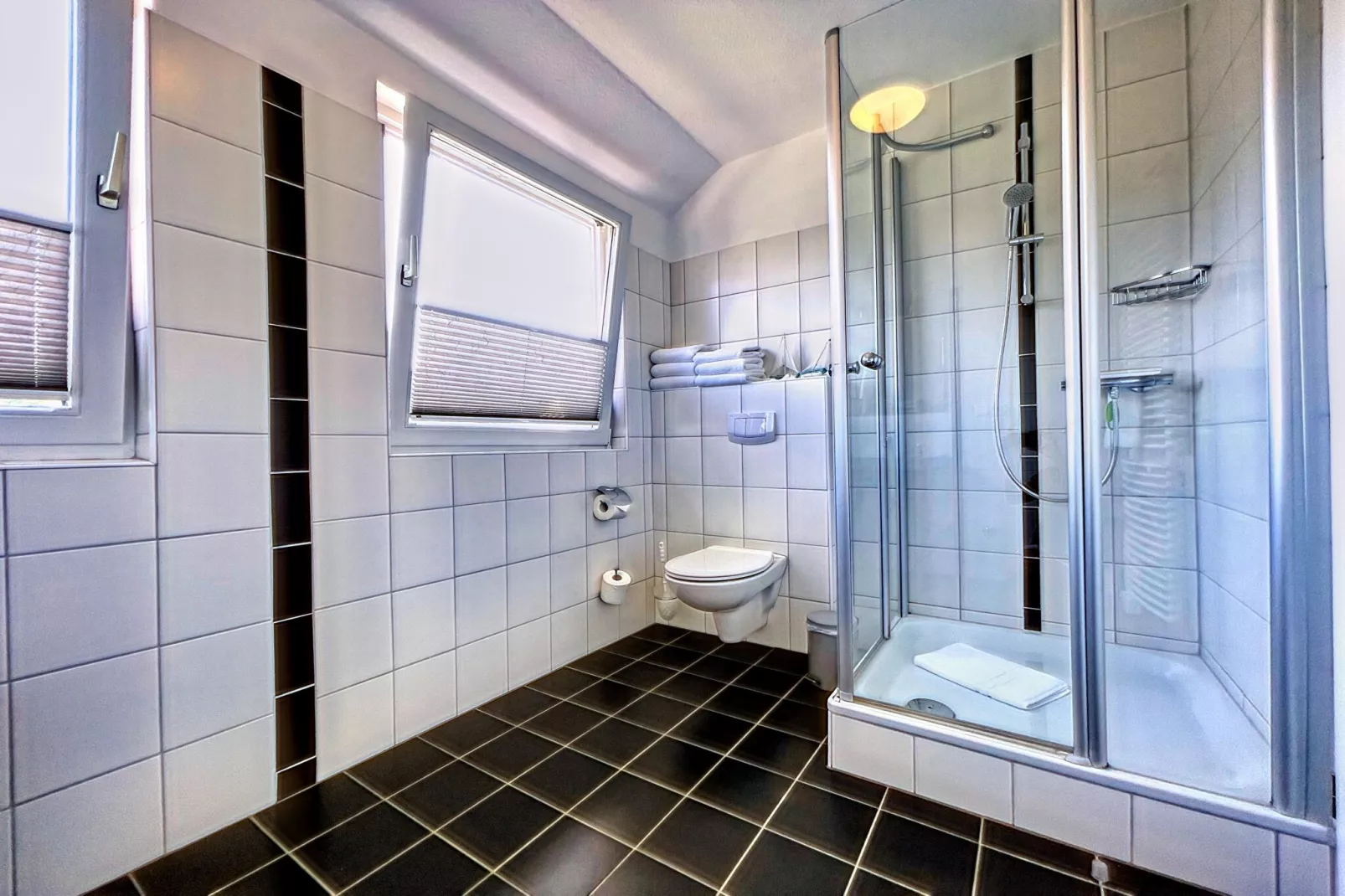 Ferienwohnung in Wyk Boldixum Whg 4 - 3 Erw 1 Kind-Badkamer