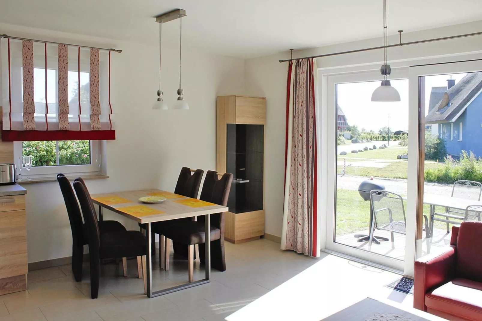 Ferienhaus Poseidon Vieregge - Am Breetzer Bodden 14 A-Eetkamer