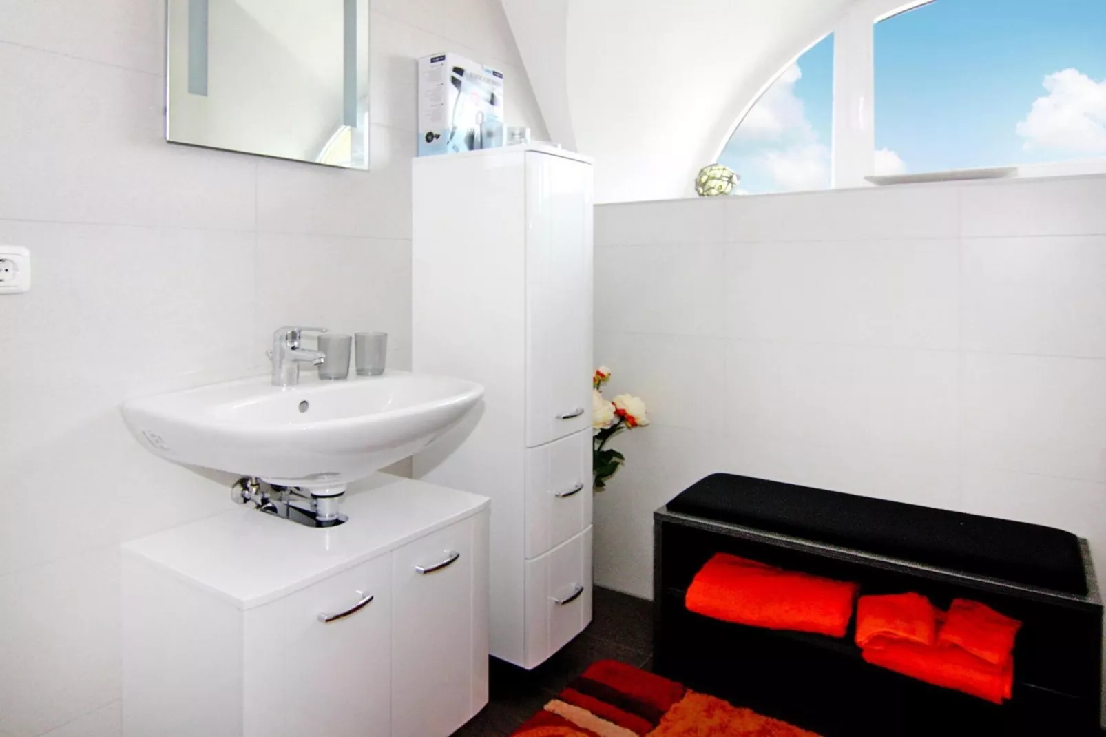 Ferienhaus Poseidon Vieregge - Am Breetzer Bodden 14 A-Badkamer
