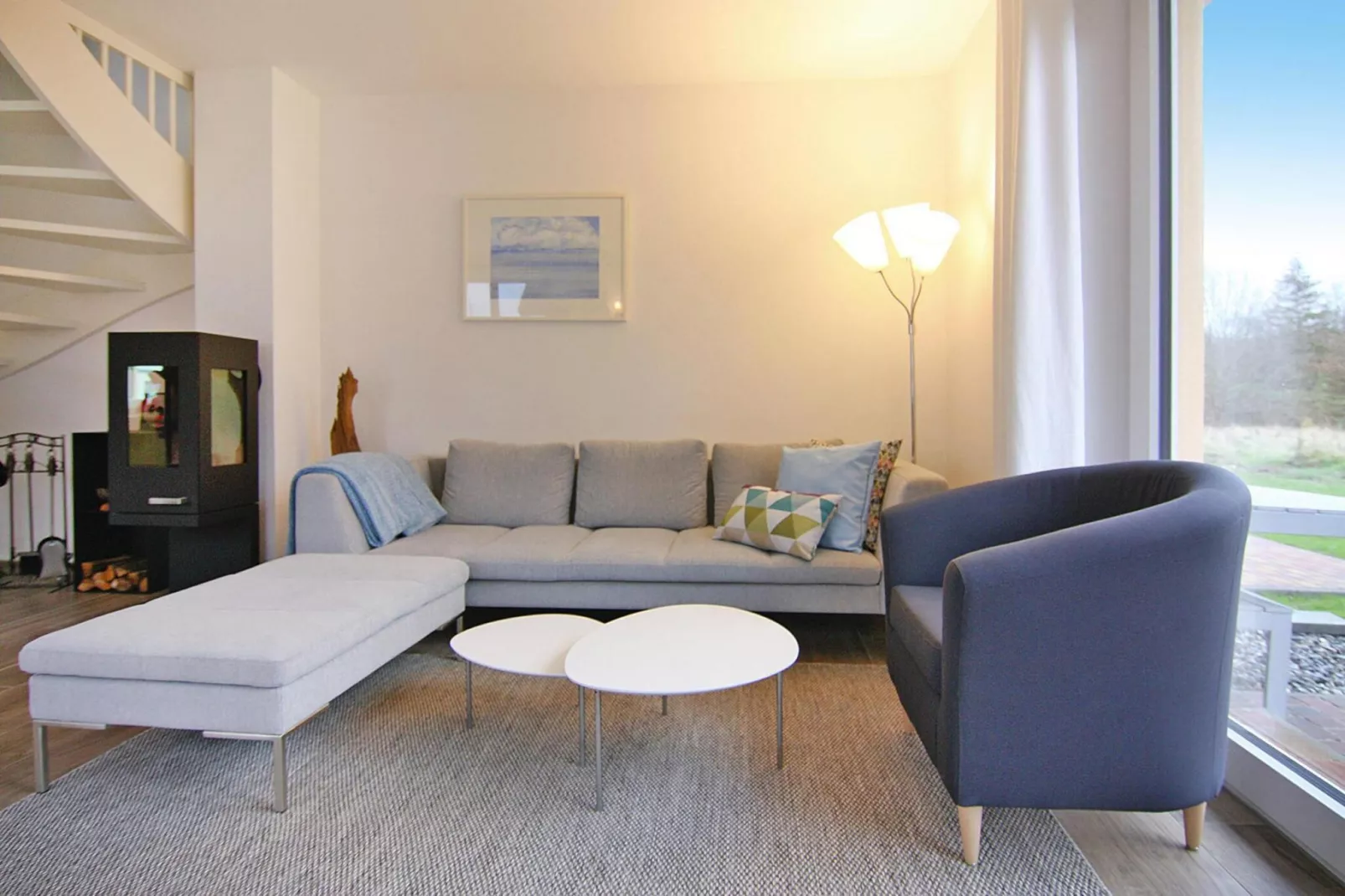 Doppelhaus Westwind Vieregge-Woonkamer